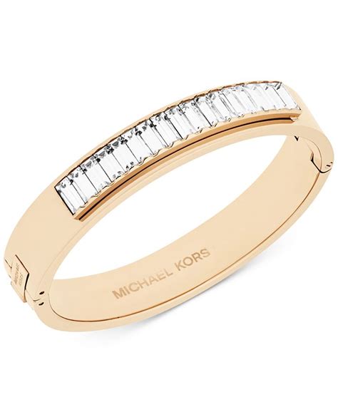 michael kors baguette bracelet|Michael Kors bracelet with diamonds.